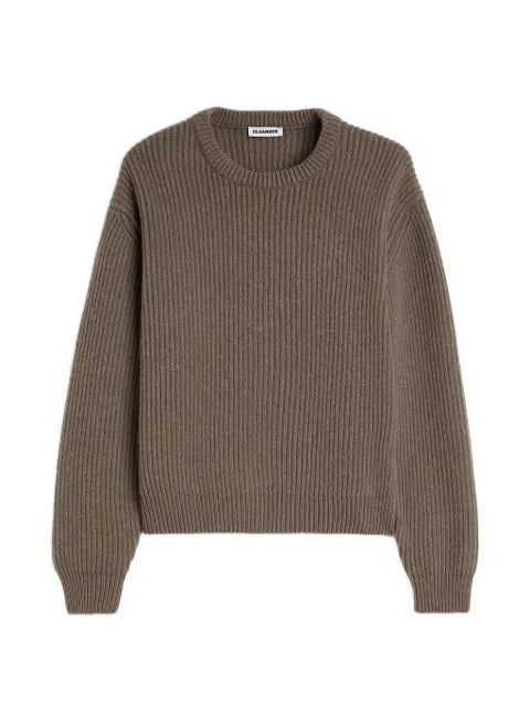 Jil Sander rib-knit wool sweater