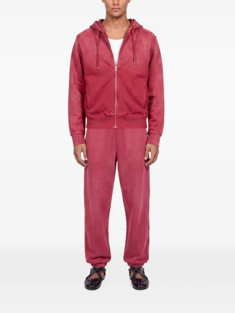 ENTIRE STUDIOS faded zip-up hoodie