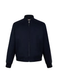 FURSAC zip-up ribbed-trim jacket
