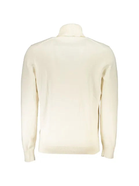 BOSS roll-neck cotton sweater