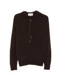BOMPARD zip-up drawstring hoodie