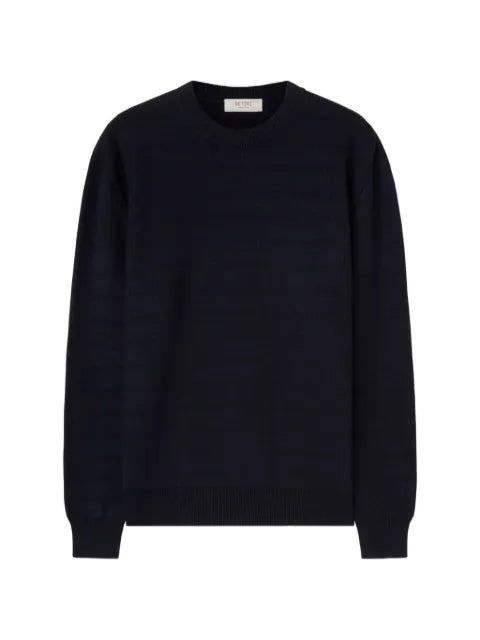 RETORI interlock-knit crew-neck sweater