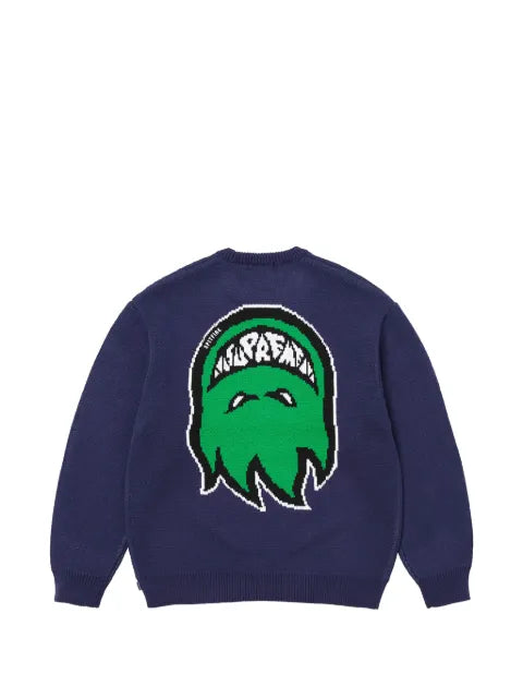 Supreme x Spitfire® intarsia-knit sweater