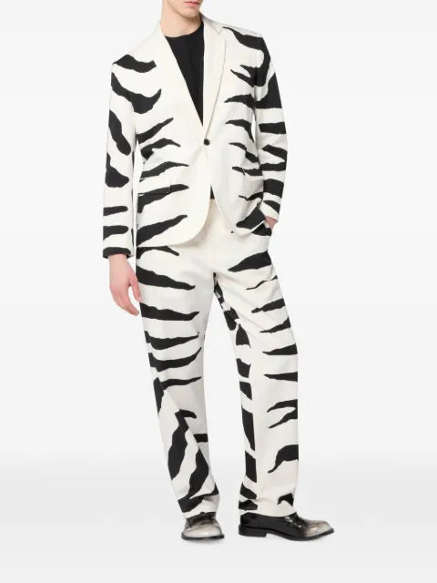 Moschino heavyweight printed cotton jacket