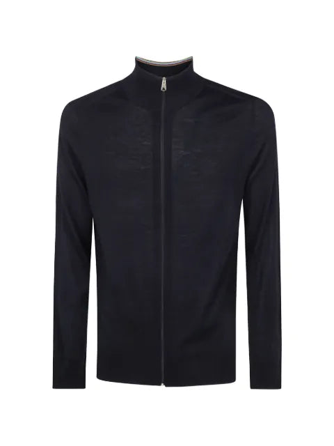 Paul Smith zip-up high-neck cardigan