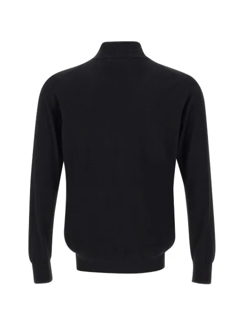 Della Ciana zip-up knitted cardigan