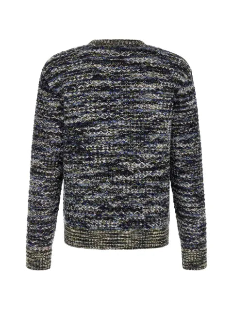 Missoni three-dimensional flamed-pattern sweater