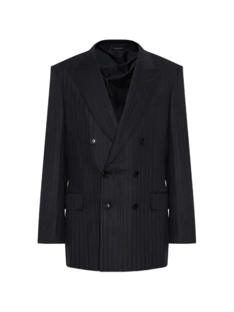 TOM FORD double-breasted pinstripe blazer