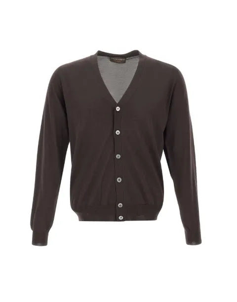 Filippo De Laurentiis V-neck button-up cardigan