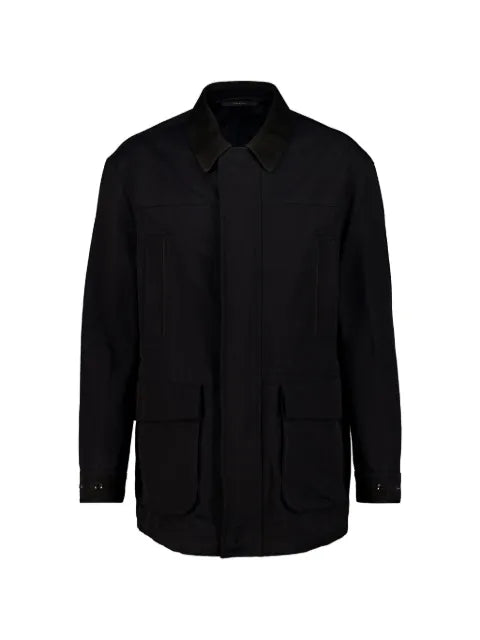 TOM FORD twill collar field jacket