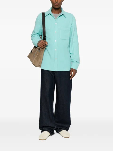 Umit Benan button-up chest-pocket shirt jacket