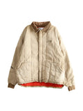 Paly distressed-effect quilted jacket