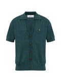 Vivienne Westwood Orb-embroidered short-sleeve cardigan
