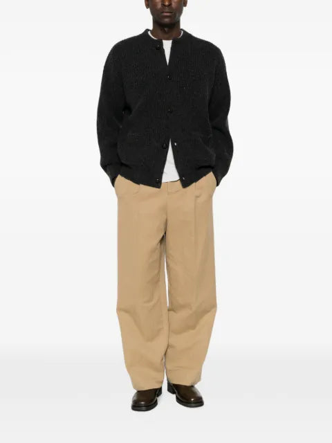 MARANT Mael ribbed-knit button-up cardigan