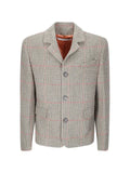 Golden Goose Journey Prince of Wales check jacket