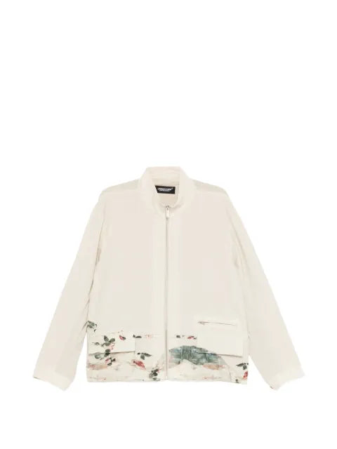 Undercover floral-print zip-up jacket