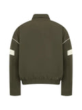 Nahmias logo-print panelled jacket