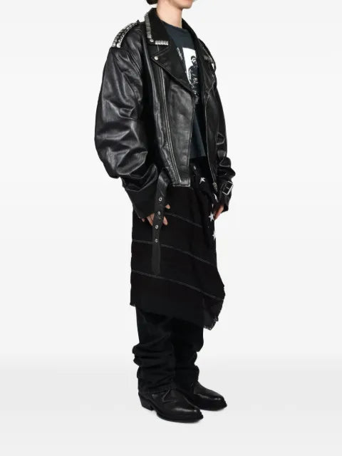 MARKING DISTANCE Big Baby leather jacket