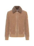 Colmar corduroy fleece-collar jacket