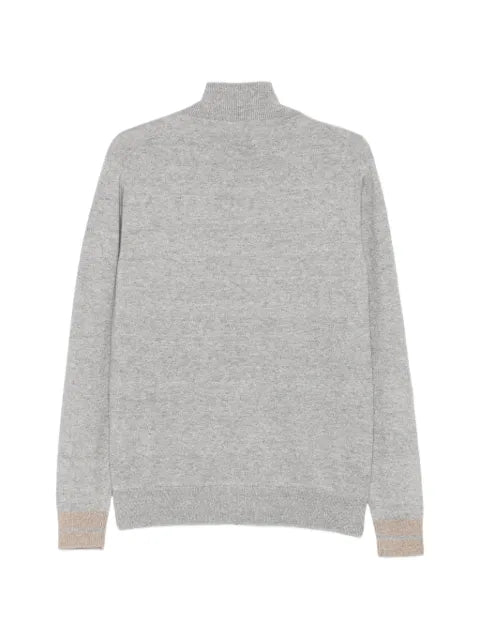 Cesare Attolini zip-up knitted cardigan