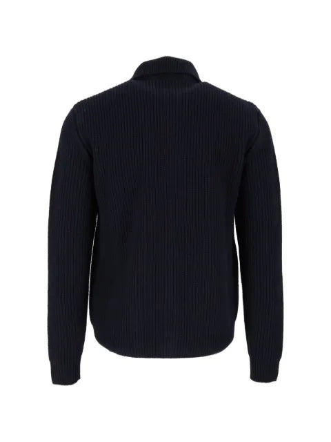 Zanone ribbed-knit cardigan