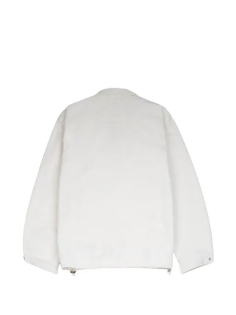 RHUDE logo-appliqué shirt  jacket