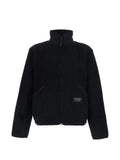 Pas Normal Studios fleece logo-patch jacket