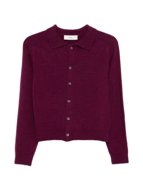 DUNST button-fastening long-sleeve cardigan