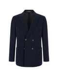 Boggi Milano Brooklyn double-breasted blazer in wool blend B Jersey