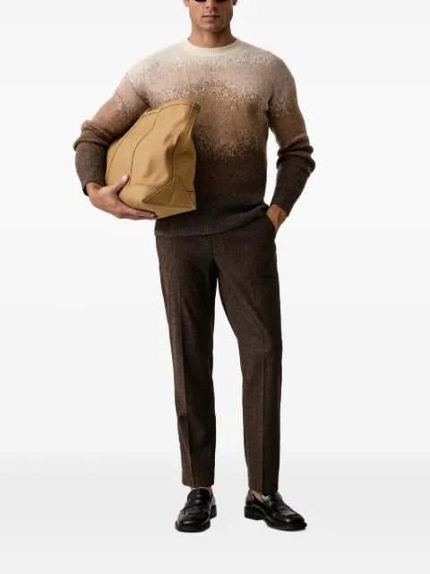 Karl Lagerfeld gradient-effect knitted sweater