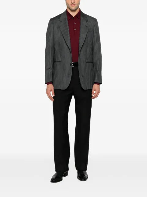 Reveres 1949 pinstripe-pattern notched-lapels jacket