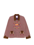 FOUND Horse Crest embroidered shirt jacket