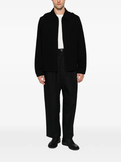 Hiking Patrol zip-up collared cardigan