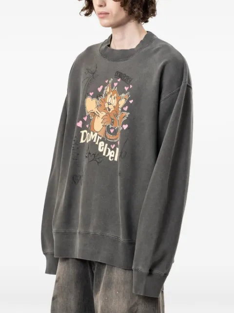 DOMREBEL Boom graphic-print sweater
