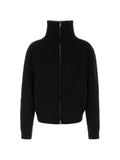 Balenciaga ribbed-knit high-neck cardigan