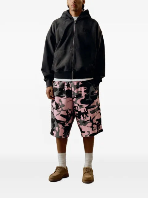 Billionaire Boys Club logo-embroidered zip-up hoodie