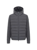 Colmar quilted knit-sleeve padded jacket