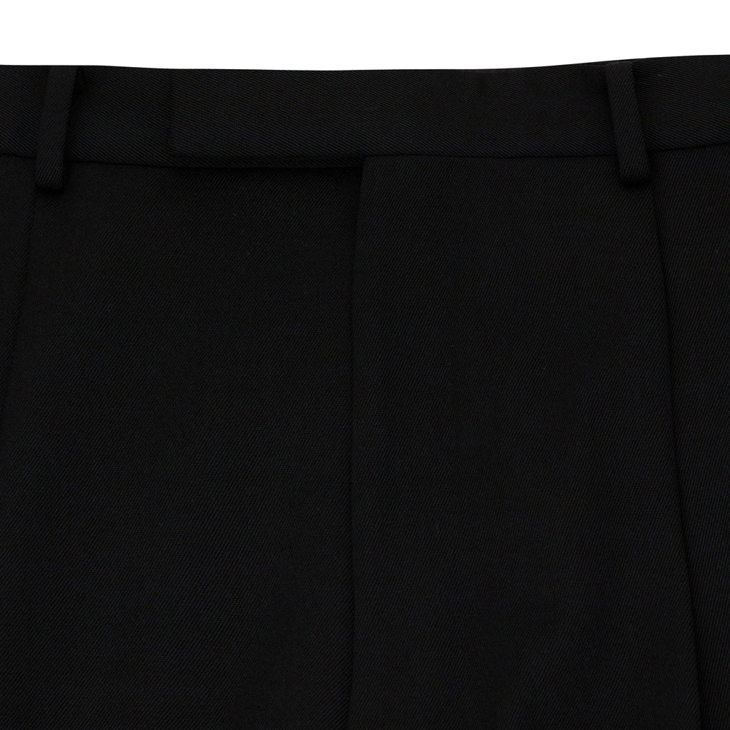 Black Pleated Trousers