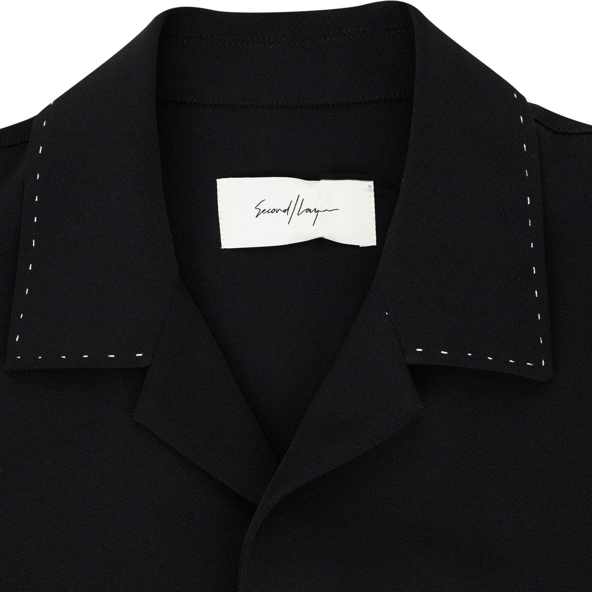 Black Avenue Camp Shirt