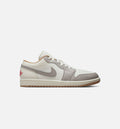 Air Jordan 1 Low Men's Lifestyle Shoes - Sail Fire Red