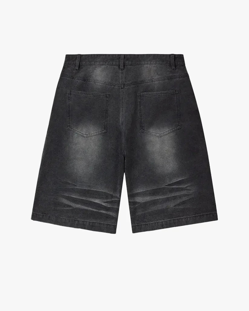 Vale Forever Black 1980s Jorts 'Black/Wash'
