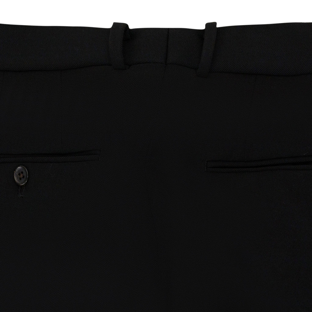 Black Pleated Trousers