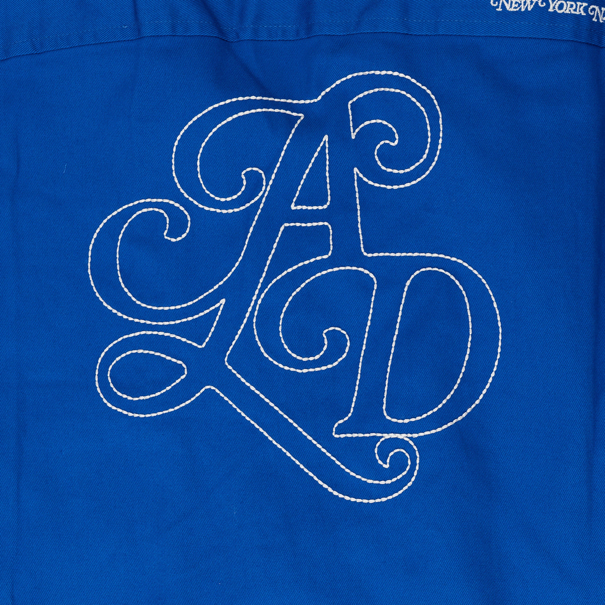 Blue SS Bowling Shirt