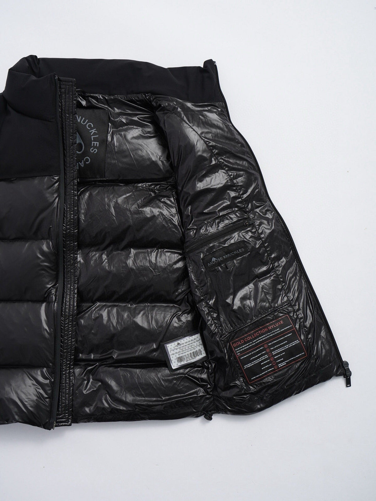 Moose Knuckles Acrylic Badge Down Vest