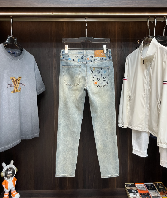 Monogram Gradient Denim Jeans