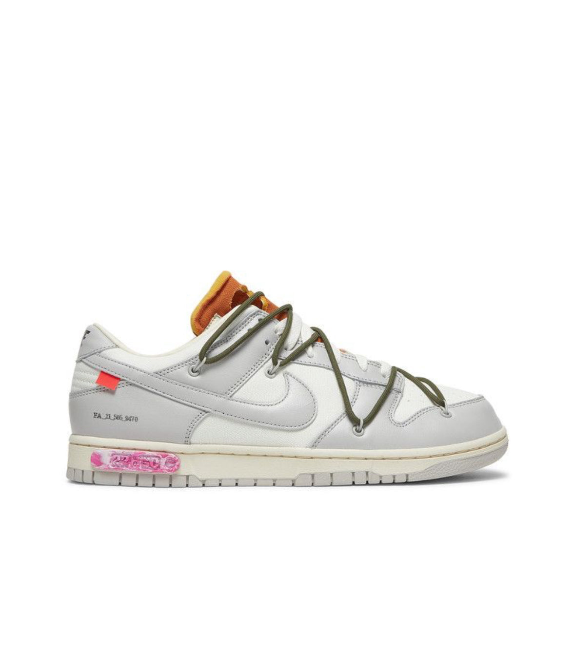 Off-White x Nike Dunk Low LOT 22  of 50