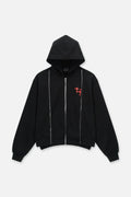 RTA Ren Layered Zip Planetary Hoodie