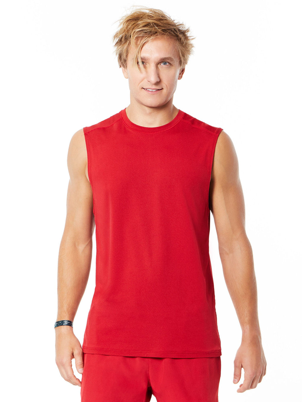 BREEZE SEAMLESS TANK RED
