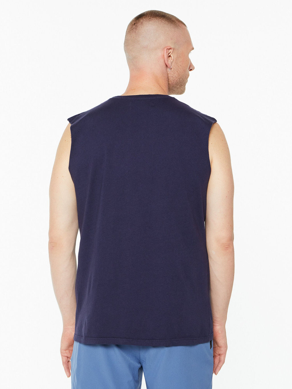 ALL SOULS MUSCLE TANK NAVY