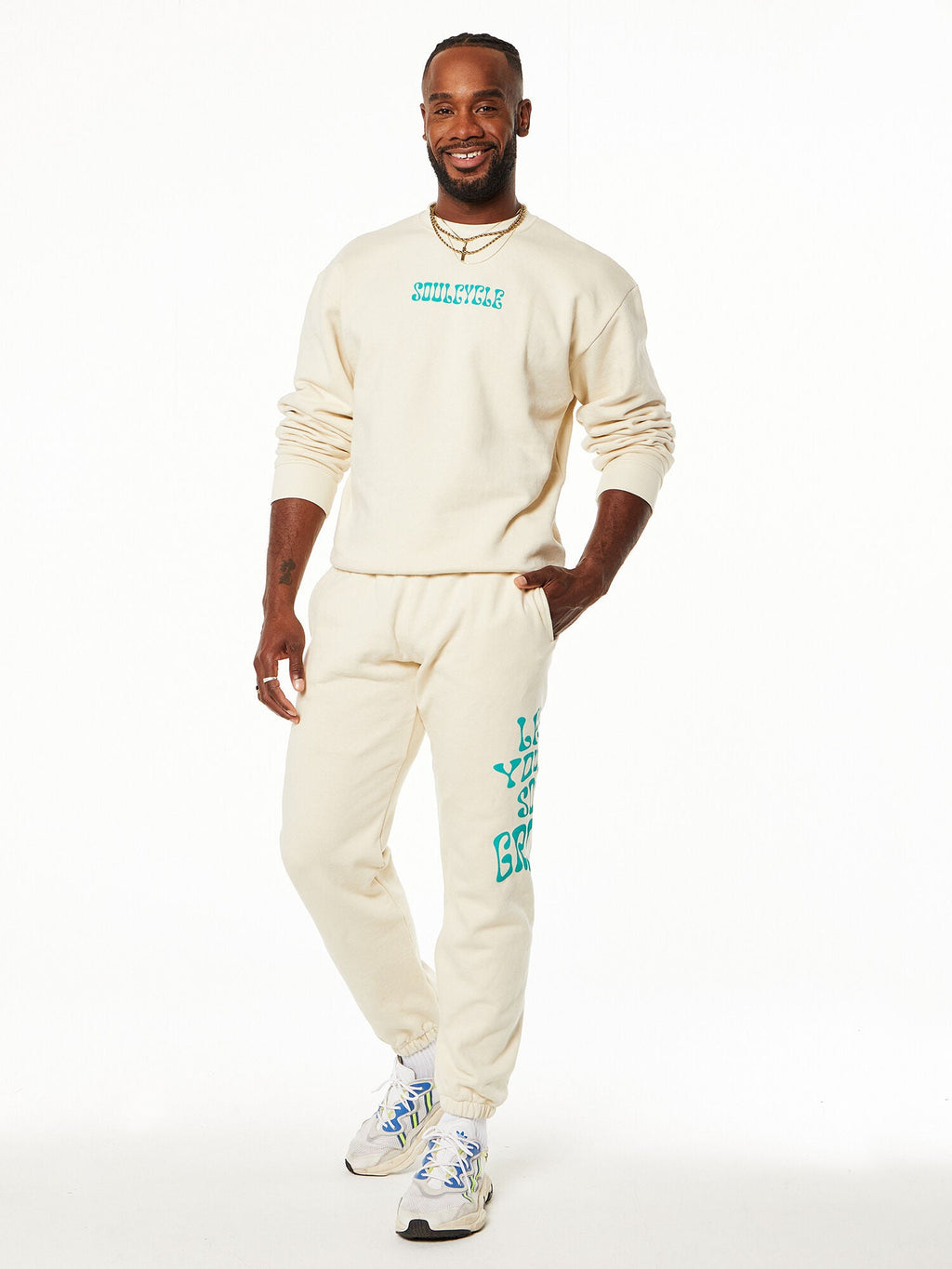 SAM CREW SWEATSHIRT NATURAL